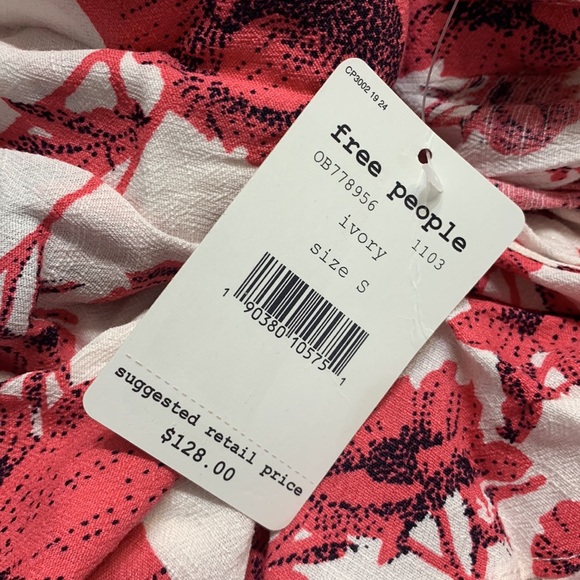 NWT FP French Quarter Print Wrap mini Dress - Picture 15 of 15